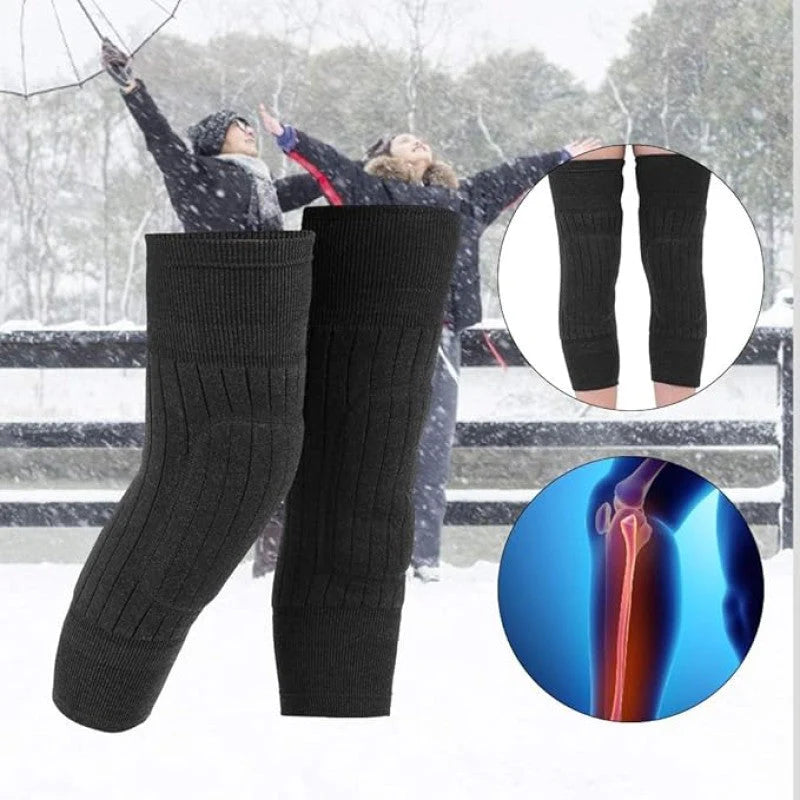 Knee Warmer Woolen Blend Thermal Leg Warmers