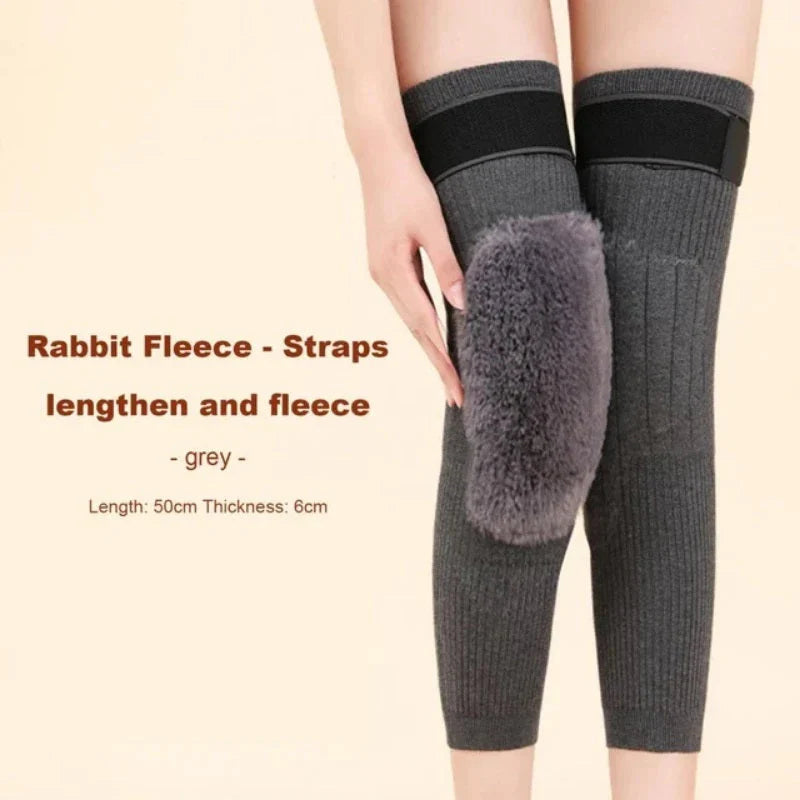 Knee Warmer Woolen Blend Thermal Leg Warmers